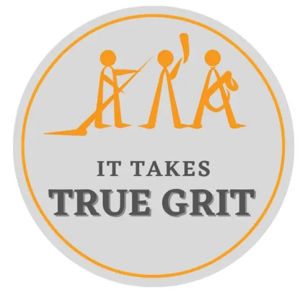 Button - True Grit