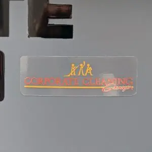 Corporate Cleaning Group Logo Sticker - Transparent