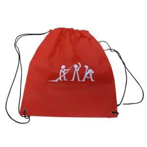 Drawstring Bag - Red