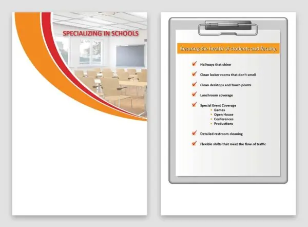 Brochure Insert - School
