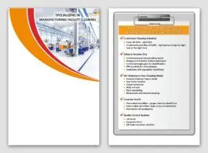 Brochure Folder Insert - Manufacturing