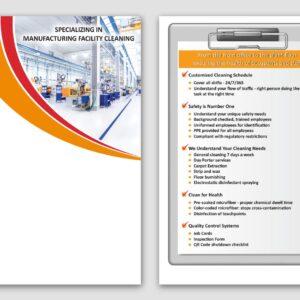 Brochure Folder Insert - Manufacturing