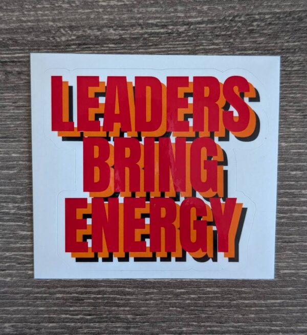 CCG Leaders Bring Energy Sticker