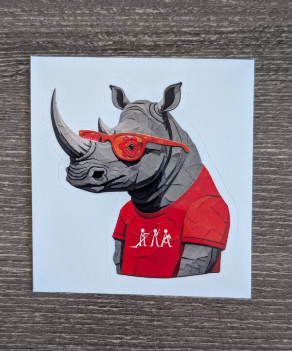 CCG Rhino Sticker