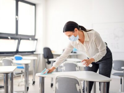 School Cleaning Tips for Teachers